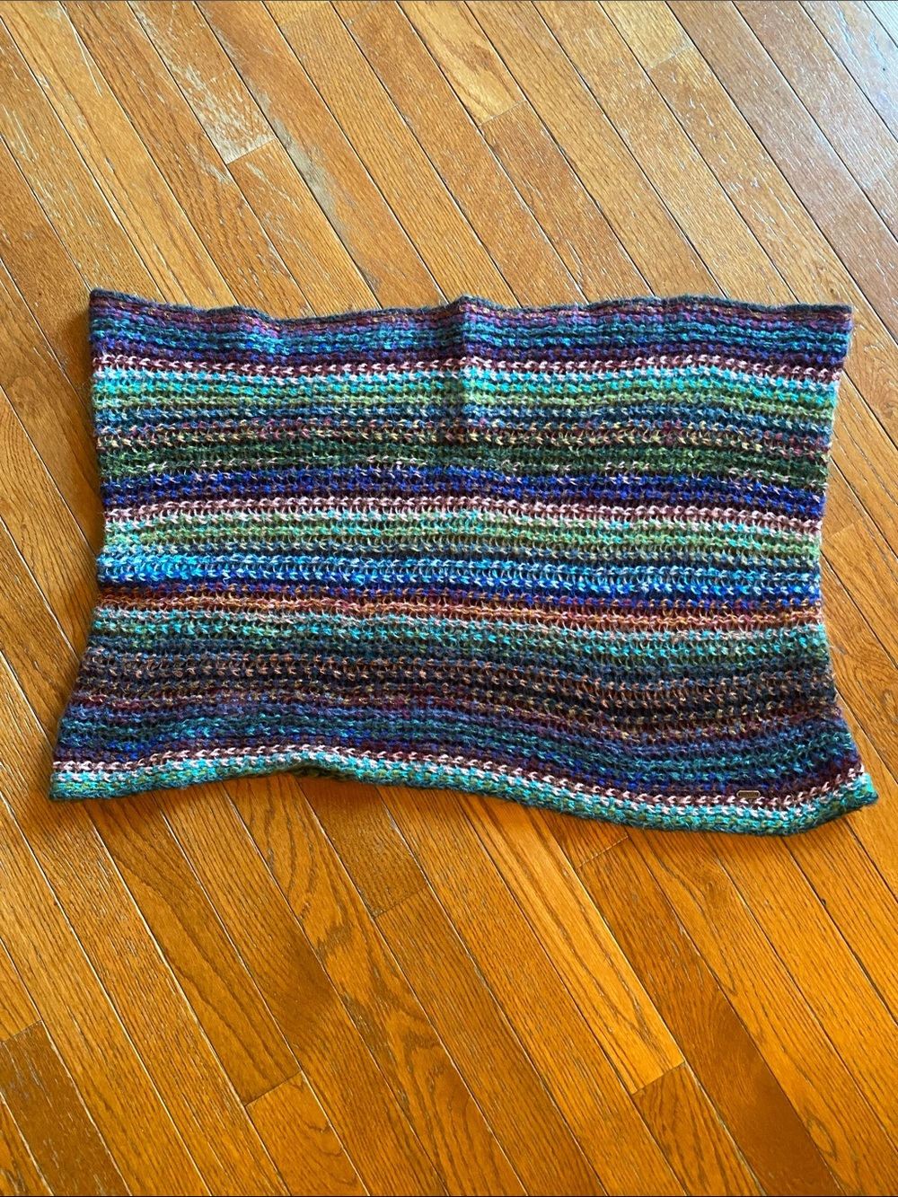 Pistil Infinity Scarf Multicolor- Crochet Neck Warmer